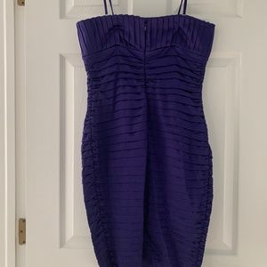 Calvin Klein Purple Dress with optional straps